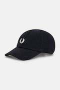 Fred Perry czapka z daszkiem bawełniana kolor granatowy HW2295