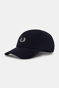 Fred Perry czapka z daszkiem bawełniana kolor granatowy HW2295