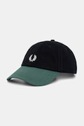Fred Perry czapka z daszkiem bawełniana granatowa HW2303
