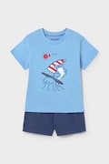 Mayoral komplet bawełniany dziecięcy kolor niebieski 1671
