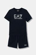 EA7 Emporio Armani komplet bawełniany dziecięcy kolor granatowy 7B000302 AF10375