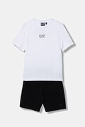 EA7 Emporio Armani komplet bawełniany dziecięcy kolor biały 7B000294 AF10378