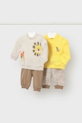 Σετ μωρού Mayoral Newborn 2-pack χρώμα: κίτρινο, 1628