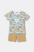Guess komplet bawełniany dziecięcy 2-pack kolor beżowy I6GG00 K8HM4