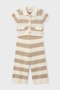 Детски памучен комплект Mayoral в бежово 3595