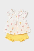 Mayoral Newborn komplet bawełniany niemowlęcy kolor żółty 1288