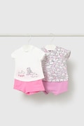 Mayoral Newborn komplet bawełniany niemowlęcy kolor różowy 1641