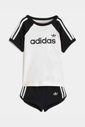 adidas Originals komplet bawełniany dziecięcy kolor biały KD1055