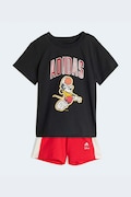 adidas set de bumbac pentru bebeluși DISNEY culoarea negru, JZ7677