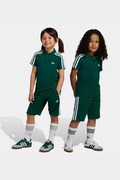 Dětská bavlněná souprava adidas Originals zelená barva, KD5781