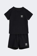 adidas Originals komplet bawełniany dziecięcy kolor czarny KC8040