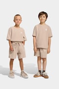 Otroški komplet adidas Originals bež barva, KC8082