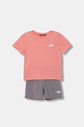 The North Face komplet dziecięcy KID 24/7 SET różowy NF0A8FYSMAO1