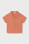 Mayoral koszula bawełniana dziecięca kolor pomarańczowy 1113