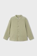 Mayoral koszula bawełniana dziecięca kolor zielony 3120
