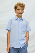 Dječja pamučna košulja Mayoral boja: plava, 6172