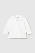 Mayoral Newborn koszula bawełniana niemowlęca kolor biały 1103