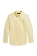 Polo Ralph Lauren koszula lniana dziecięca kolor żółty 323967600503