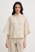 MM by Max Mara koszula damska lniana RITO beżowa 2616111038600