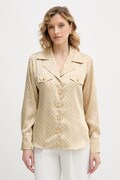 Πουκάμισο Marciano by Guess ELIDA χρώμα: μπεζ, 6RGH12 7435A