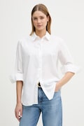 United Colors of Benetton koszula damska bawełniana biała gładka 5HAXDQ0D8