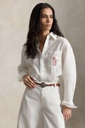 Polo Ralph Lauren cămașă din in de damă albă 211A12786