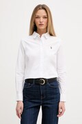 U.S. Polo Assn. koszula damska bawełniana Classic Fit Poplin biała WUP1306
