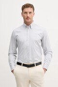 BOSS Orange koszula Rickert_M męska kolor szary regular z kołnierzykiem button-down 50553001