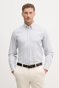 BOSS Orange koszula Rickert_M męska kolor szary regular z kołnierzykiem button-down 50553001