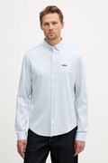 BOSS Green koszula męska bawełniana ST_Motion L niebieska gładka 50555946