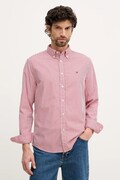 Tommy Hilfiger koszula bawełniana męska kolor czerwony regular z kołnierzykiem button-down MW0MW41403