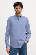 Tommy Hilfiger koszula bawełniana męska kolor niebieski regular z kołnierzykiem button-down MW0MW41713