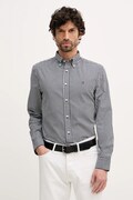 Tommy Hilfiger koszula bawełniana męska kolor czarny regular z kołnierzykiem button-down MW0MW41713
