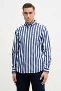 Tommy Hilfiger koszula bawełniana męska kolor granatowy regular z kołnierzykiem button-down MW0MW41715