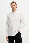 Guess košulja za muškarce od pamuka bijela prugice M6RH71 WK001