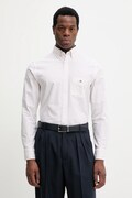 Gant koszula bawełniana męska kolor biały regular z kołnierzykiem button-down 3261007