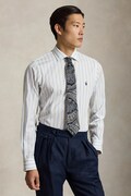 Polo Ralph Lauren koszula męska bawełniana biała gładka 712B15309