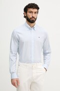 Tommy Hilfiger koszula męska bawełniana niebieska gładka MW0MW42936