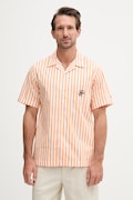 Tommy Hilfiger srajca moška bombažna SUMMER oranžna črtasta MW0MW42986