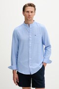 Tommy Jeans cămașă pentru bărbați, cu in albastră simplă DM0DM22756