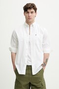 Tommy Hilfiger koszula męska z bawełną biała gładka MW0MW42287