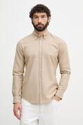 BOSS cămașă oxford pentru bărbați, din bumbac ROAN bej simplă 50555920