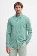 Tommy Hilfiger cămașă pentru bărbați, din bumbac verde MW0MW42445