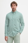 Tommy Hilfiger cămașă pentru bărbați, din bumbac verde MW0MW42445