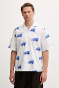 HUGO Blue πουκάμισο ανδρικό βαμβακερό Eligino λευκό 50561691