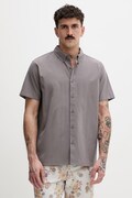Hurley koszula męska bawełniana szara gładka MWVEU00005
