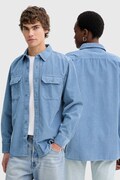 Levi's srajca rebrast žamet CLASSIC WORKER modra enobarvna 19587