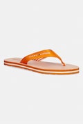Tommy Hilfiger japonki damskie TH ITHACA STRIPE SUMMER SANDAL pomarańczowe FW0FW09192
