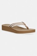 Tommy Hilfiger japonki damskie TH STRIPE SUMMER SANDAL beżowe FW0FW09196
