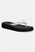 Tommy Jeans σαγιονάρες δίχαλες Γυναικείες TJW CLEATED JELLY SUMMER SANDAL λευκές EN0EN02954